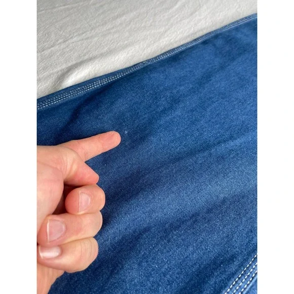 Liberty Men's Stonewashed Denim Bib Overall 38W x 30L, - Picture 9 of 16